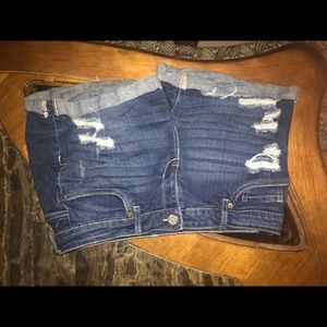 Aeropostale Midi Jean Shorts size 8